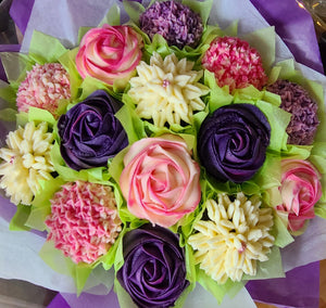 Purple Iris Bouquet