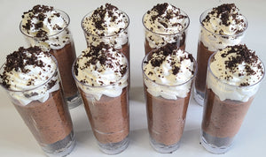 Nutella Oreo Cheesecake shooters